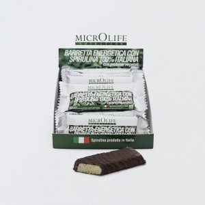 Barretta energetica con Spirulina 100% italiana